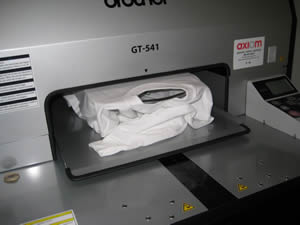 Direct to Garment Digital Printing from Sunshine Designs in Maryland